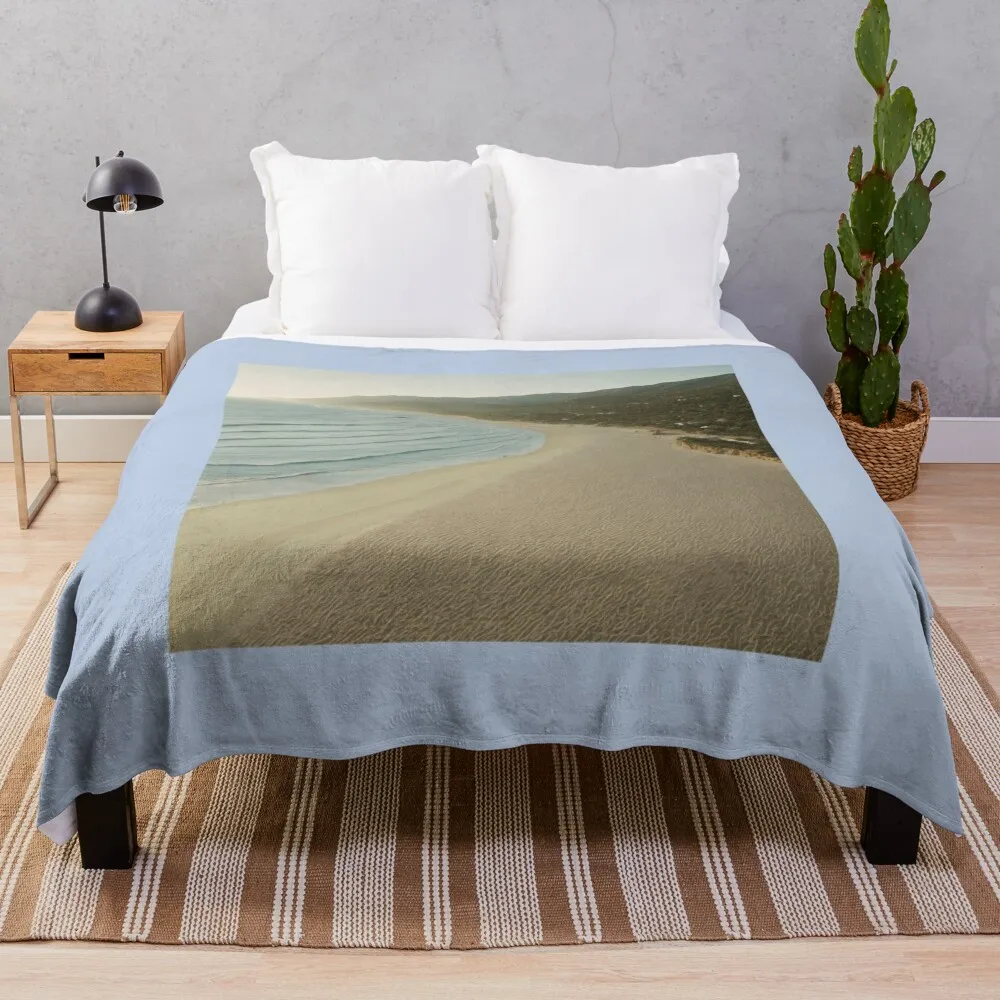 

Explore Pristine Coastal Beauty at Tranquila Beach Throw Blanket Plaid Nap Extra Large Throw Thermals For Travel Blankets