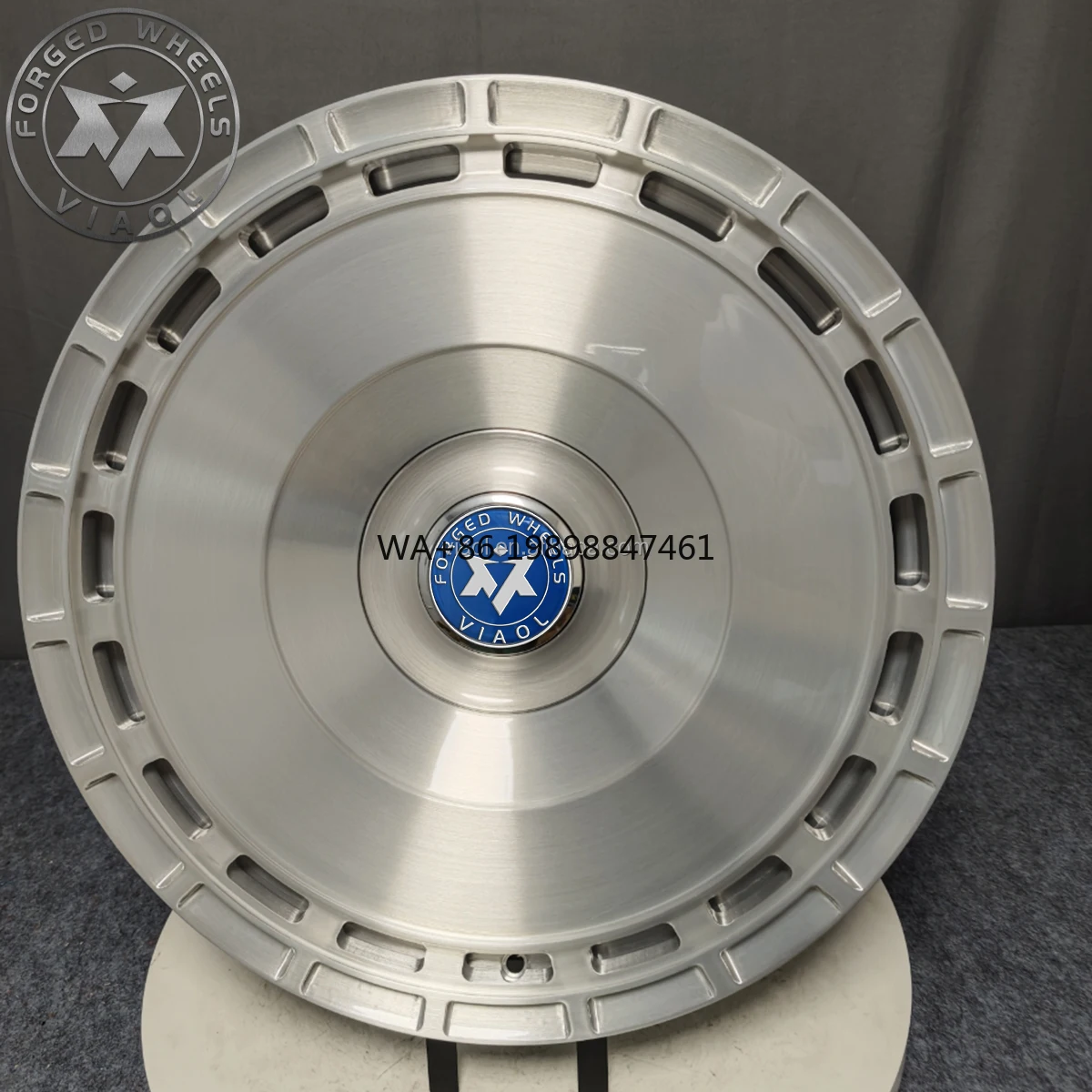 

Silver or Black Aluminium Luxury Cars Use Disc Design Customizable Forged Car Rims Wheels for Mercedes-Benz