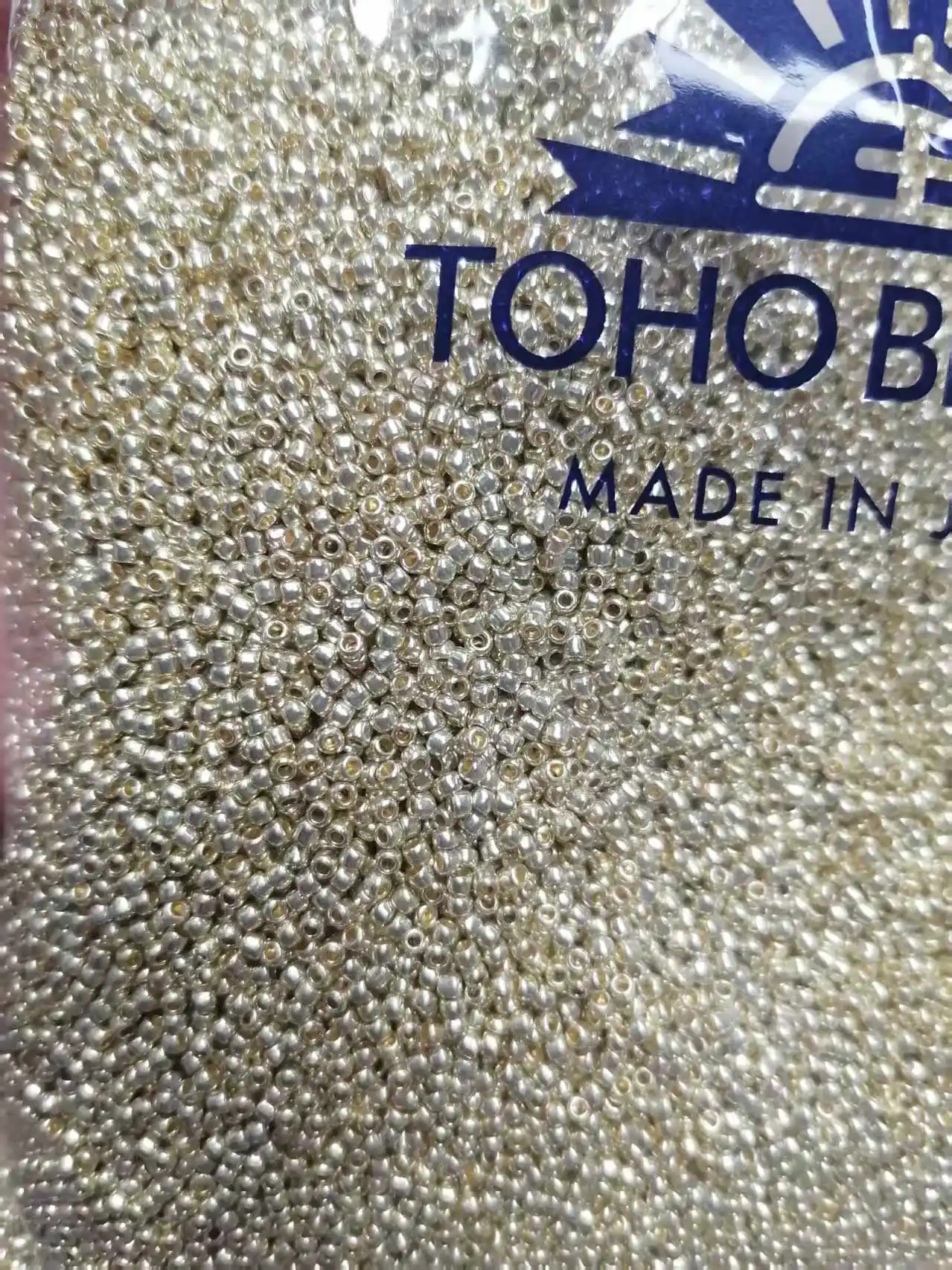 11/0 TOHO Perlen Metallic 450g Japanische Importierte Glas-Saatperlen für Handarbeit DIY Schmuckherstellung – Detail 2