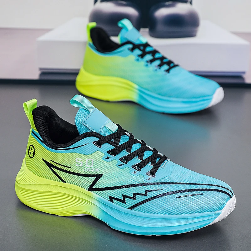 

Men's sports shoes new four season breathable light anti slip casual fashion wear-resistant outdoor running leisure sports shoes