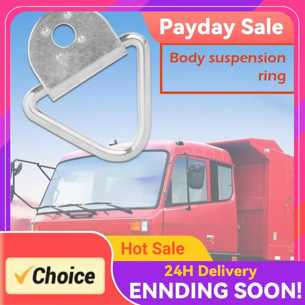 

Анкер для крепления грузов D-образный, 1433 фунта, для поверхностного монтажа, для грузовиков, прицепов, фургонов, лодок