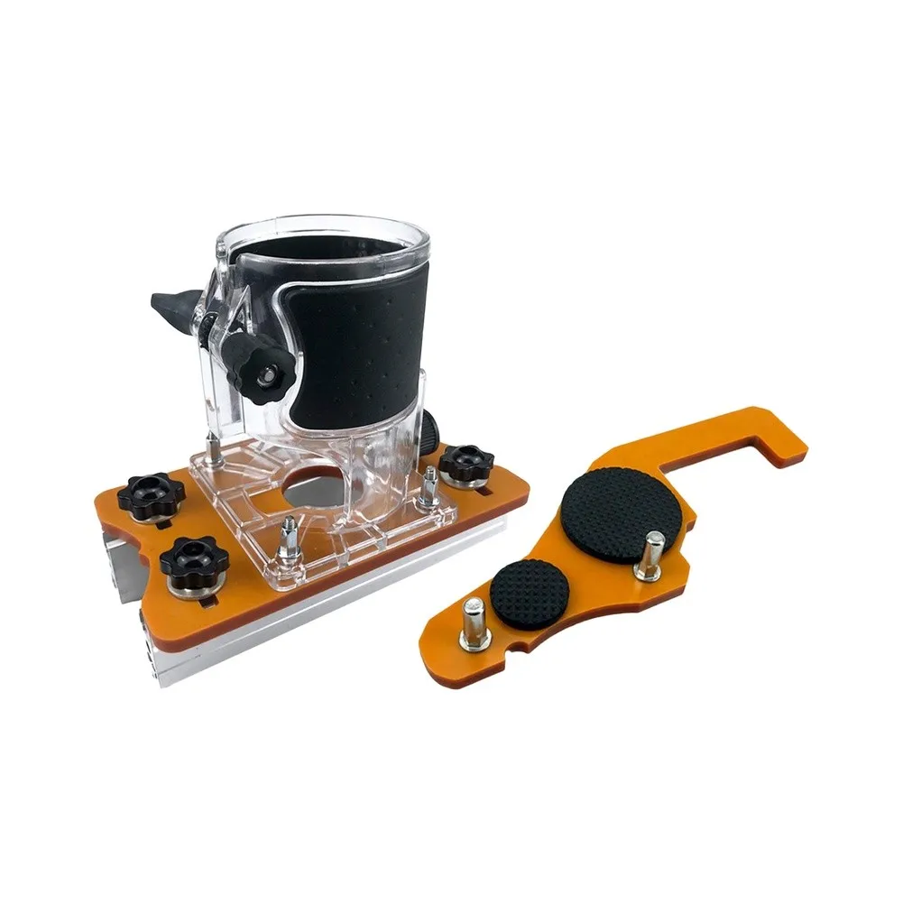 For On-Site Jobs 65mm Wood Router Base Carpenter Precision Fit For 65mm Diameter Thick Board Adaptation Up To 5cm
