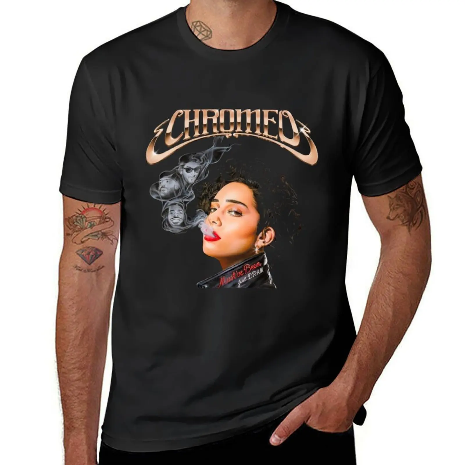 Chromeo enlists DRAMA Must've Been The FADER T-Shirt oversizeds summer tops cute clothes tops t shirts for men