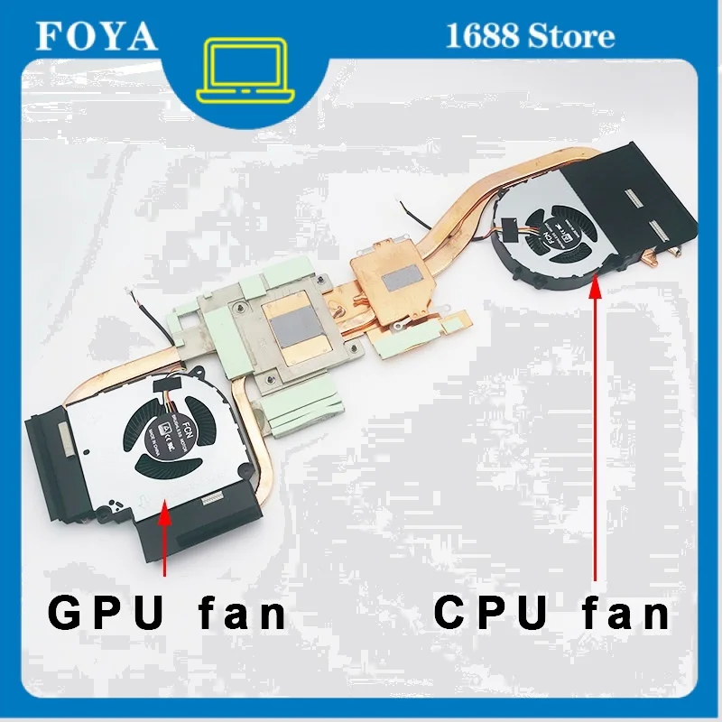 

Laptop CPU GPU COOLING FAN With Heatsink For Hasse G8-CA7NT G8-CA7NS G8-CA5NS 6-31-NH77N-201 202 200 5V 0.5A