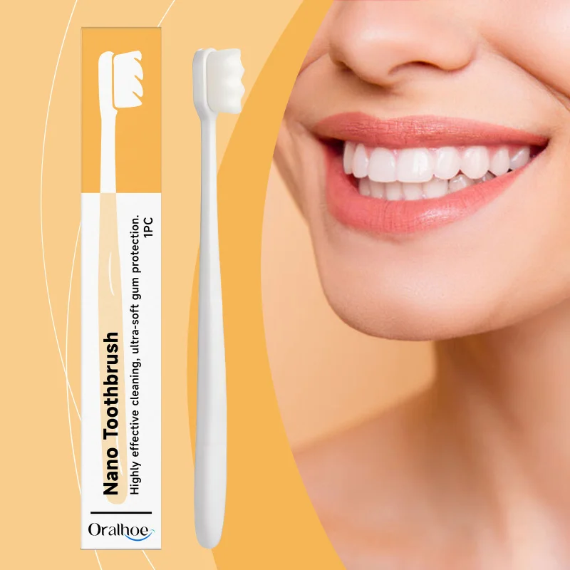 

Thousands-Bristle Toothbrush-Gently Cleanse Teeth, Ensure Hygiene, Provide Daily Oral Care & Serve As A Portable Home Toothbrush