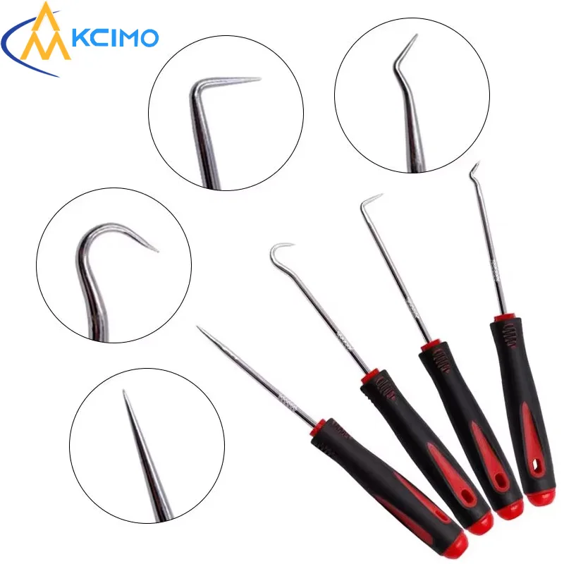 

Universal Oil Seal Gasket Puller Remover Kit Professional Automotive Seal Pry Tool Set with Hooks Automotive Repair