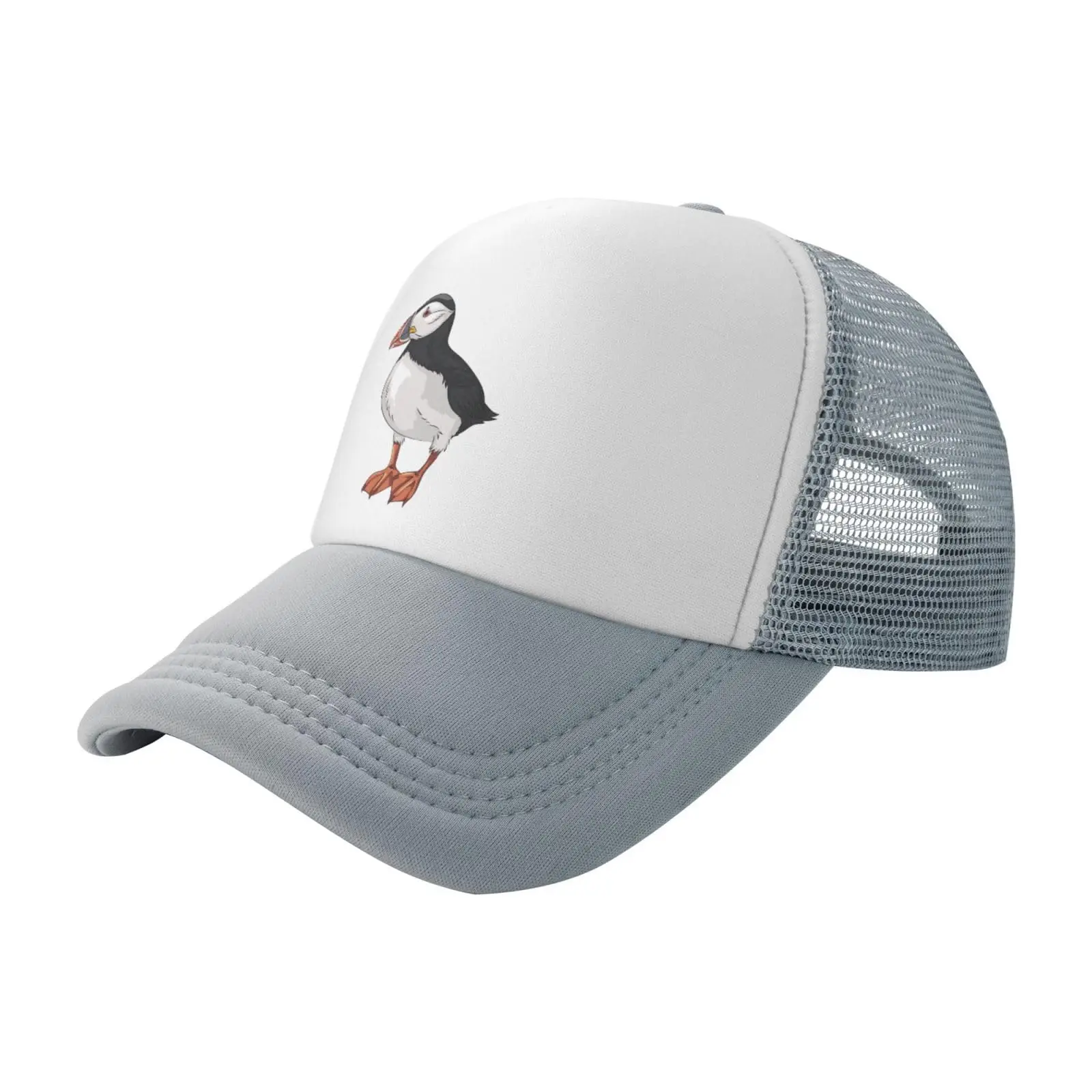 Sandwich Cap Baseball Hat Adjustable Fashion Outdoors Puffin Logo Caps Unisex Man And Women Outdoor Sport Mesh Cap