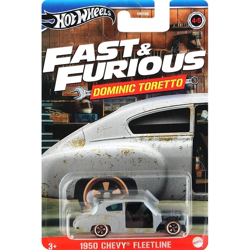 Original Hot Wheels Car Fast & Furious Dominic Toretto Toys for Boys 1/64 Diecast Mazda Rx-7 Chevelle Ss Motors Lykan Hypersport