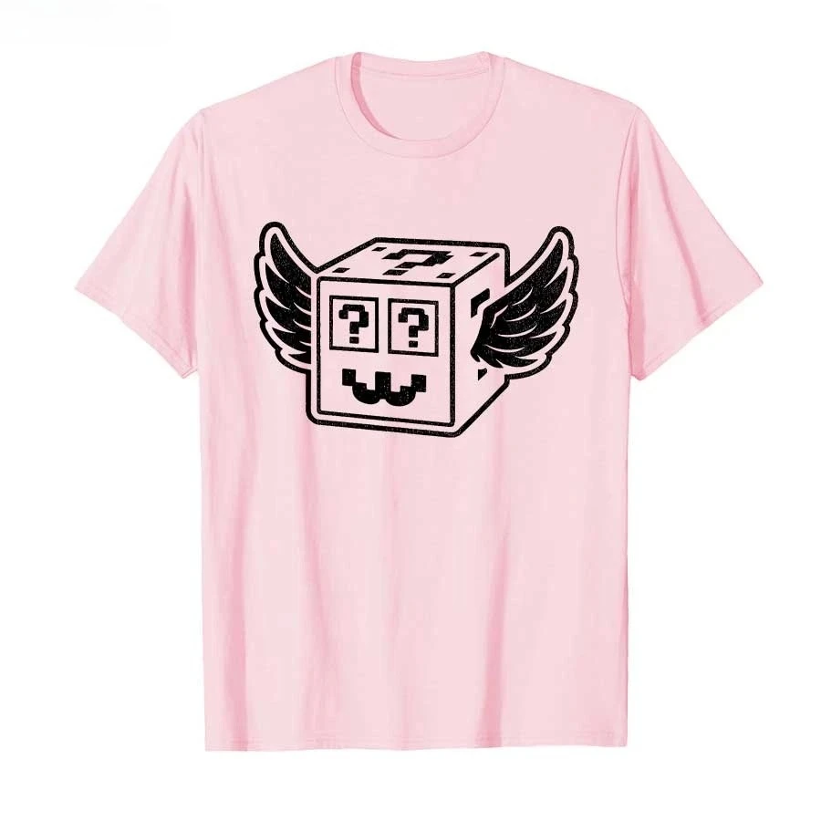 Secret Lucky Block - Funny Italian Brainrot Gaming T-shirt For Women T Shirts Short Sleeve Tops P462