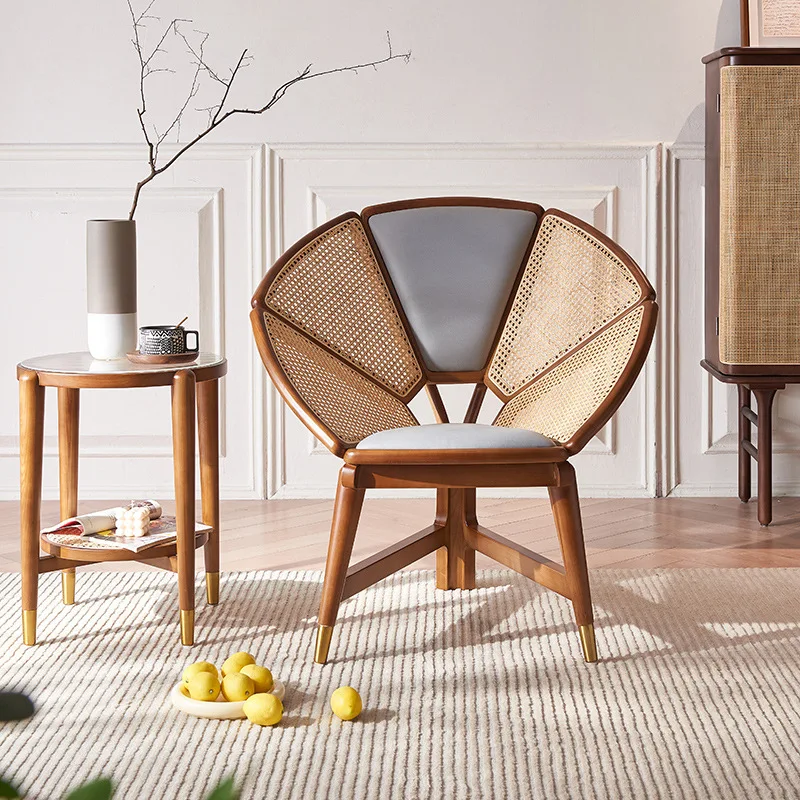 

Compact Versatile Customizable retro wood sofa chair