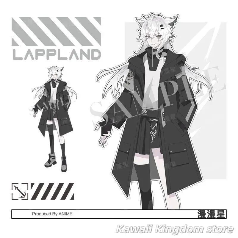 

Аниме игра Arknights Lappland тема косплей костюм осенняя мода унисекс ветровое пальто толстовка топы повседневное пальто куртка JK юбка костюм