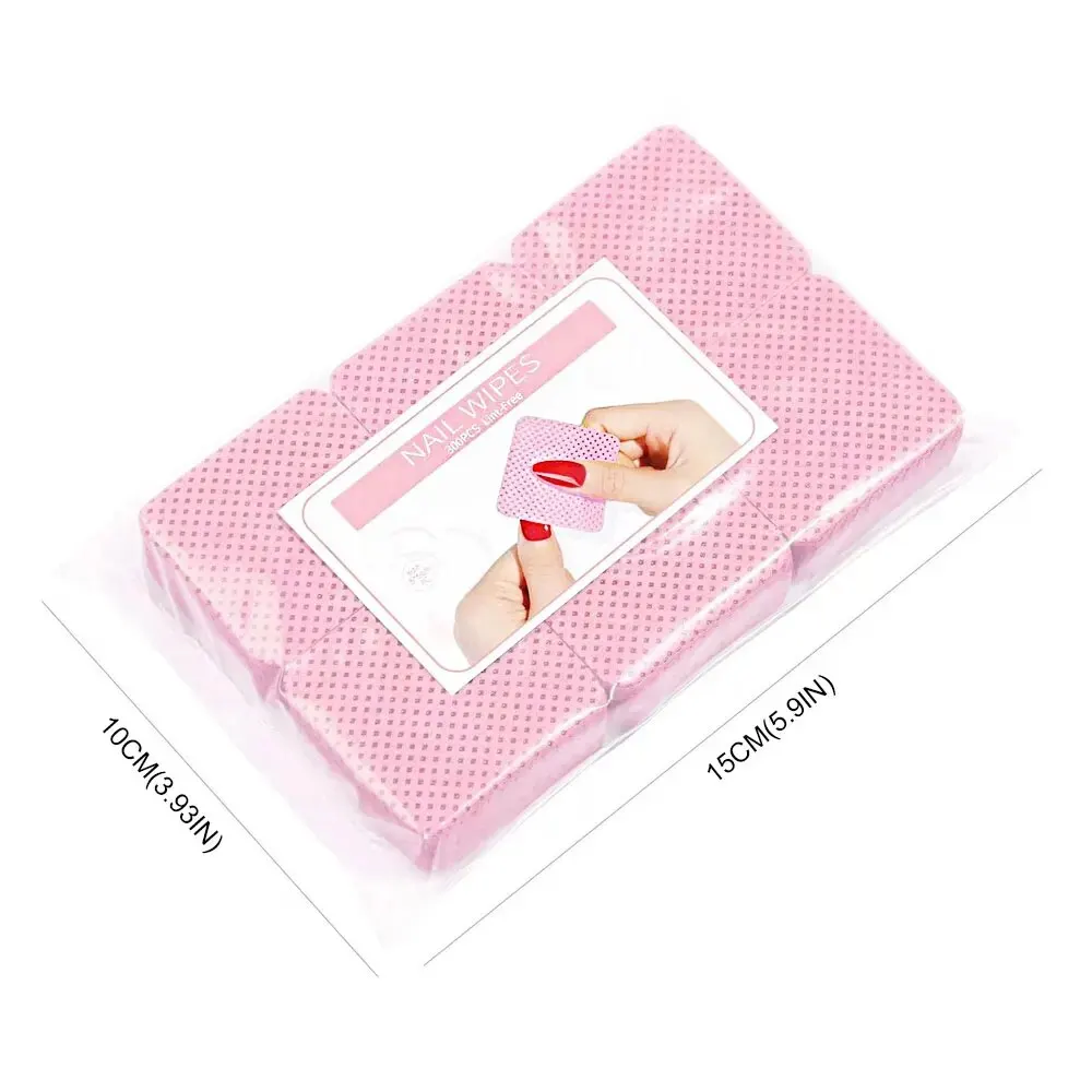 مزيل طلاء الأظافر للنساء والفتيات ، وسادات تنظيف الأظافر ، وسادات الأظافر غير المنسوجة ، وسادات صالون التجميل ، ومناديل #6