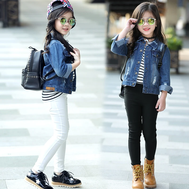 Girl Skinny Casual Pants Spring Autumn 2024 New Children Pencil Pants Skinny Leggings for Girls Kids Fashion Pants 3-12 Years