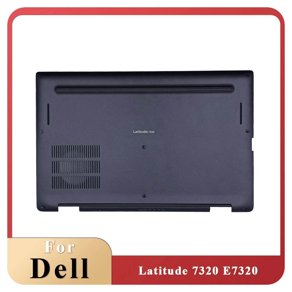 

New For Dell Latitude 7320 E7320 Lower Bottom Base Case Cover Black 0F5D0R F5D0R