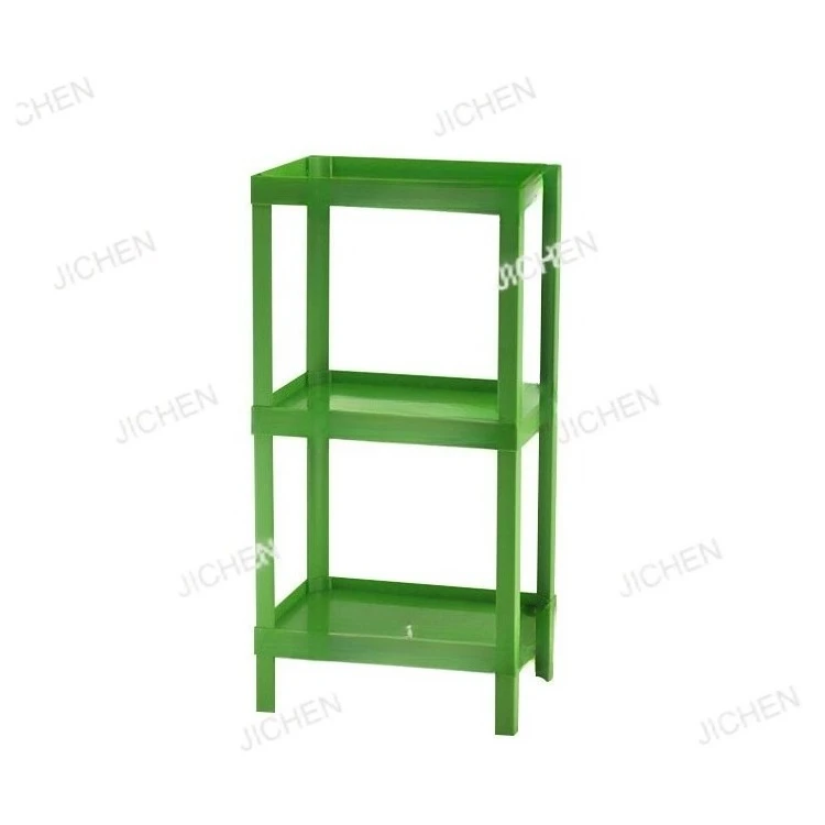 Neu versandte Artikel three-layer pvc shelf display rack removable, plastic shelf display rack