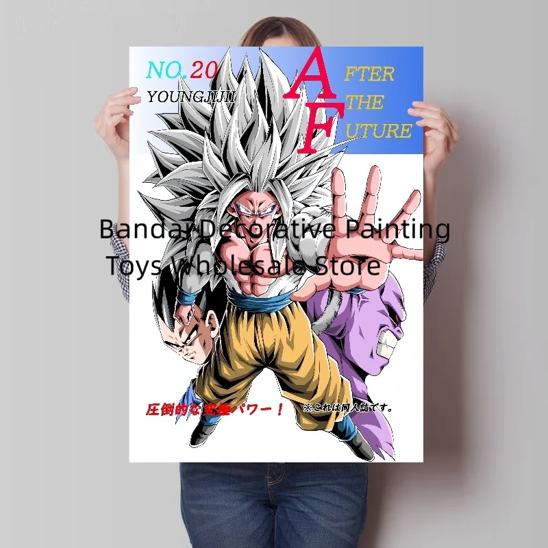 Bandai-Anime HD Canvas Picture Poster, Pinturas de Parede, Dragon Ball, Sun Goku, Arte Decorativa, Pinturas Interiores, Moda de Alta Qualidade