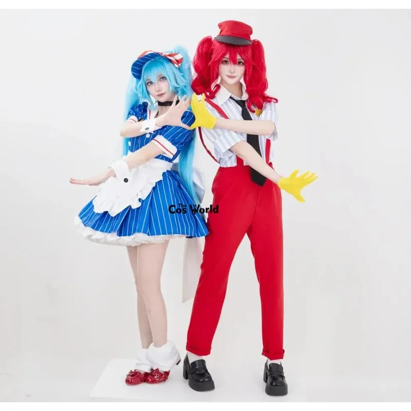 Miku e Kasane Teto Mesmerizer Roupas Trajes de cosplay de anime