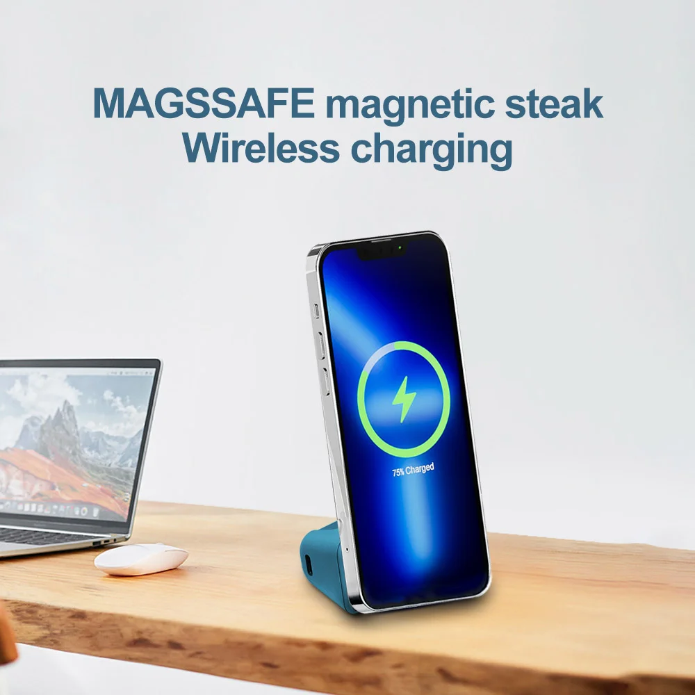 Handy Fotografische Magnetische Halterung Handy Digital Kamera Konverter Griff Selfie Gerät mit Drahtlose Ladegerät