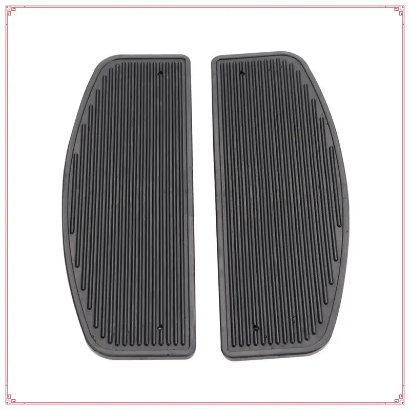 

For Touring FLHR Ultra FLHT Softail FLSTN Motorcycle Front Footboard Floorboard Driver Insert Footpeg Pedal Kit