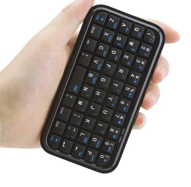 FYX Wireless BT 3.0 Keyboard Rechargeable Mini Slim Travel Size Portable 49 Keys Tablet Smartphone Cellphone Keyboard