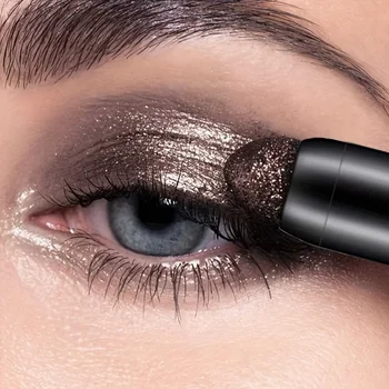 2 in 1 Pearly Eyeshadow Stick Pencil Waterproof Glitter Matte Eyeshadow Makeup High…