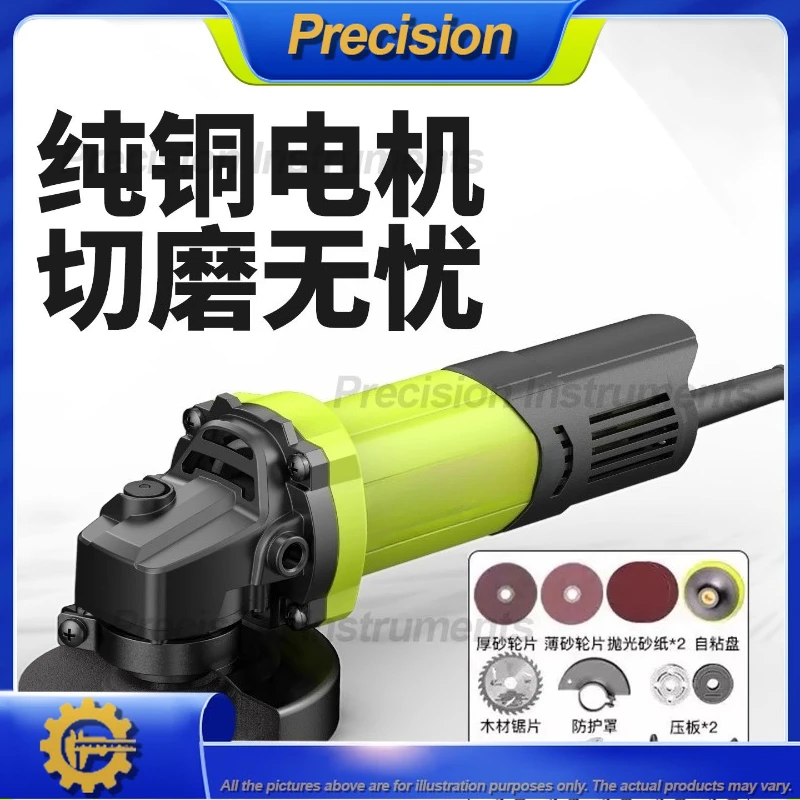 2026 Mini Angle Grinder Multi Functional Cutting Polishing Tool Electric Hand Held Sanding Machine for Home Use
