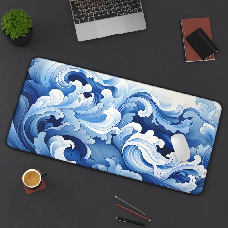 

Dreamy Wave Mouse Pad, Non-slip and Waterproof Gaming Mouse Pad, Office Gaming Desk Decoration Mat,the Perfect Gift for Friends.