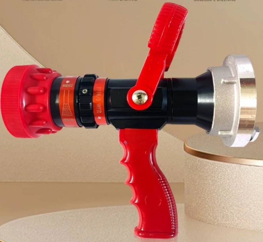 Adjustable Pistol Grip Fire Nozzle for Fire Fighting Hot Sale Spray Jet Stream Water Branch Equipment