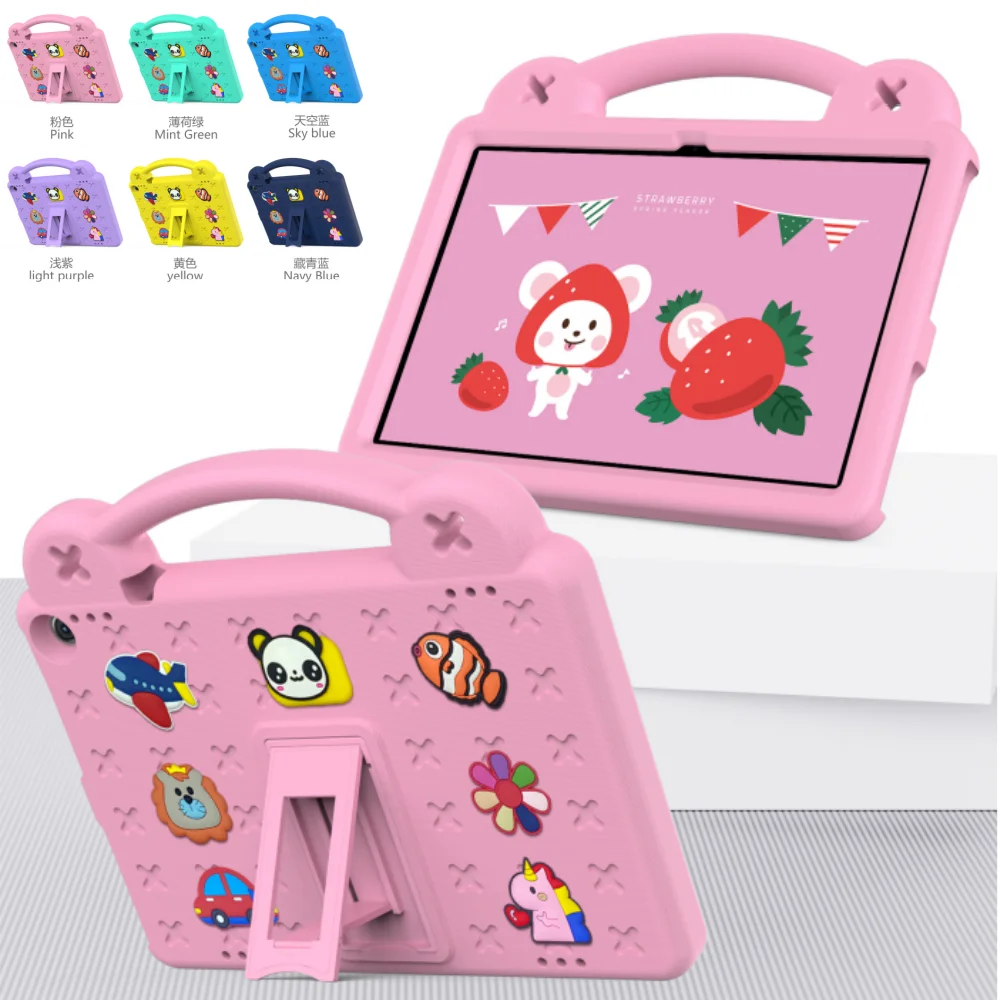 Full Body Protection Case for Walmart ONN 10.1 inch 4th Gen 4 2024  Kids Safe EVA Bear Handheld Shockproof Tablet Cover 10.1