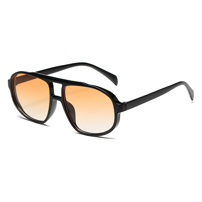 Schutzbrille Vintage Quadratische Sonnenbrille Frau Mode Ovale Linse Sonnenbrille Weibliche Candy Farben Gradienten Design Brillen