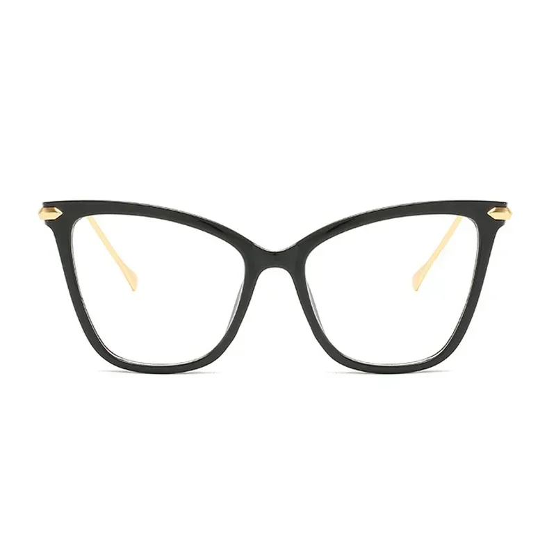 Stilvolle Cat Eye Brille Frauen Männer Übergroße Brillen Marke Designer Nette Klare Brillen Mode Optische Rahmen Oculos