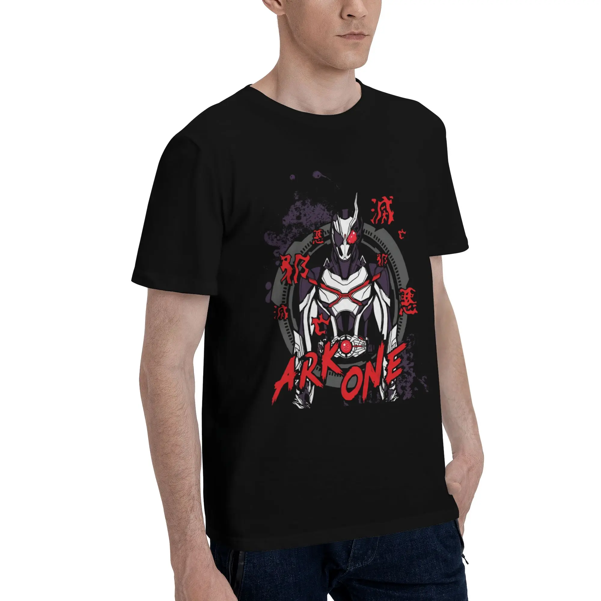 Kamen Rider 4 Novelty 100% Cotton T-Shirt Bandai Tees Tops For Men