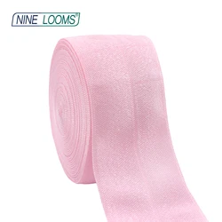 Nove telai Shiny Fold Over Elastic FOE 1-1/2 