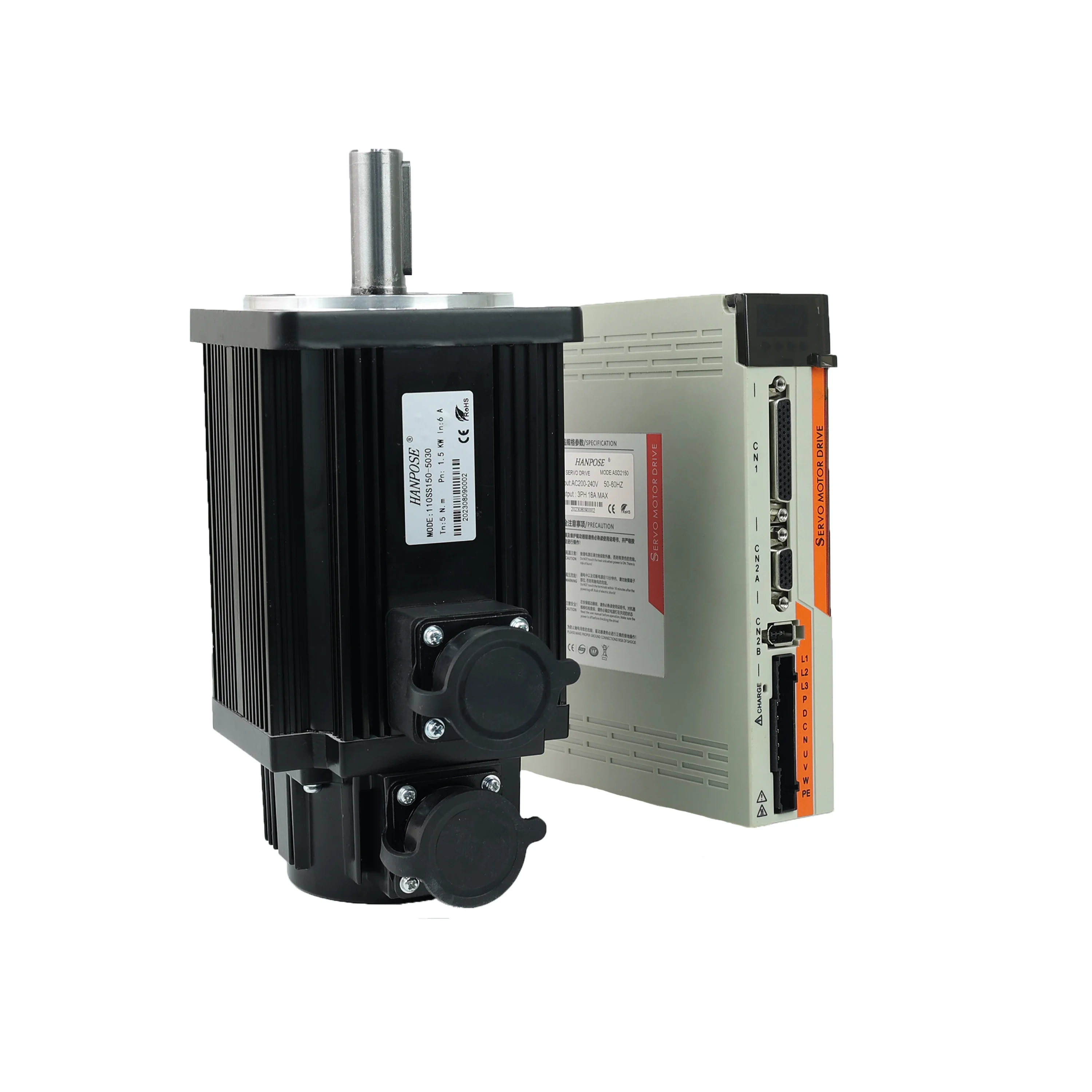 

High performance 110SS120-4030 0.8N.m 5.0a 220VAC servo motor drive 1.2kw numerical control medical equipment AC servo motor