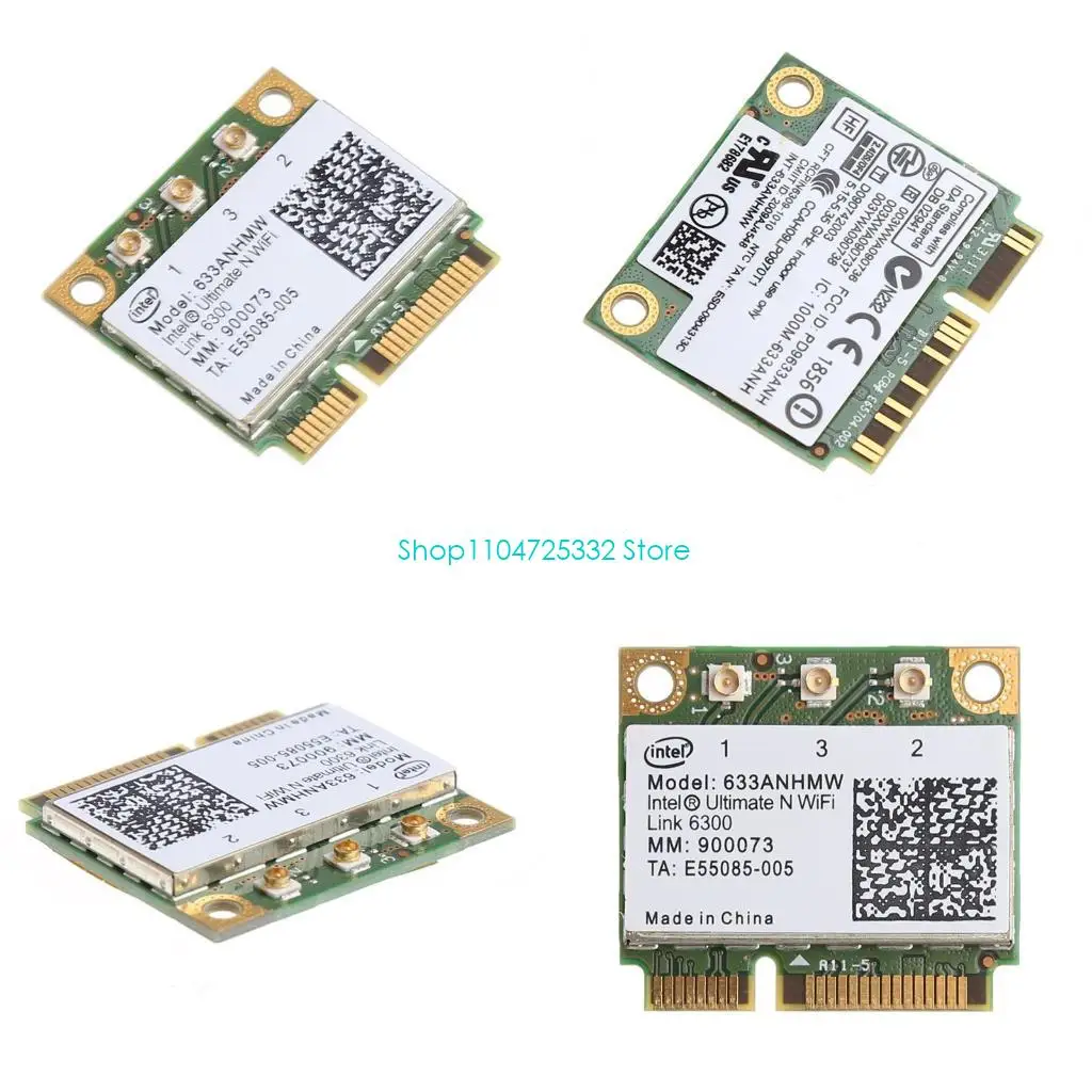 

P5EA 2.4G Dual Band 633ANHMW Wireless Notwork Card PCI-E 450Mbps IEEE 802.11a/b/g/n For Intel Ultimate-N WiFi Link 6300
