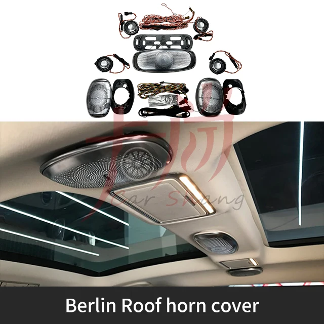 Applicable to Benzz GLE GLS450 480 Berlin horn cover door panel horn cover car roof horn cover modification