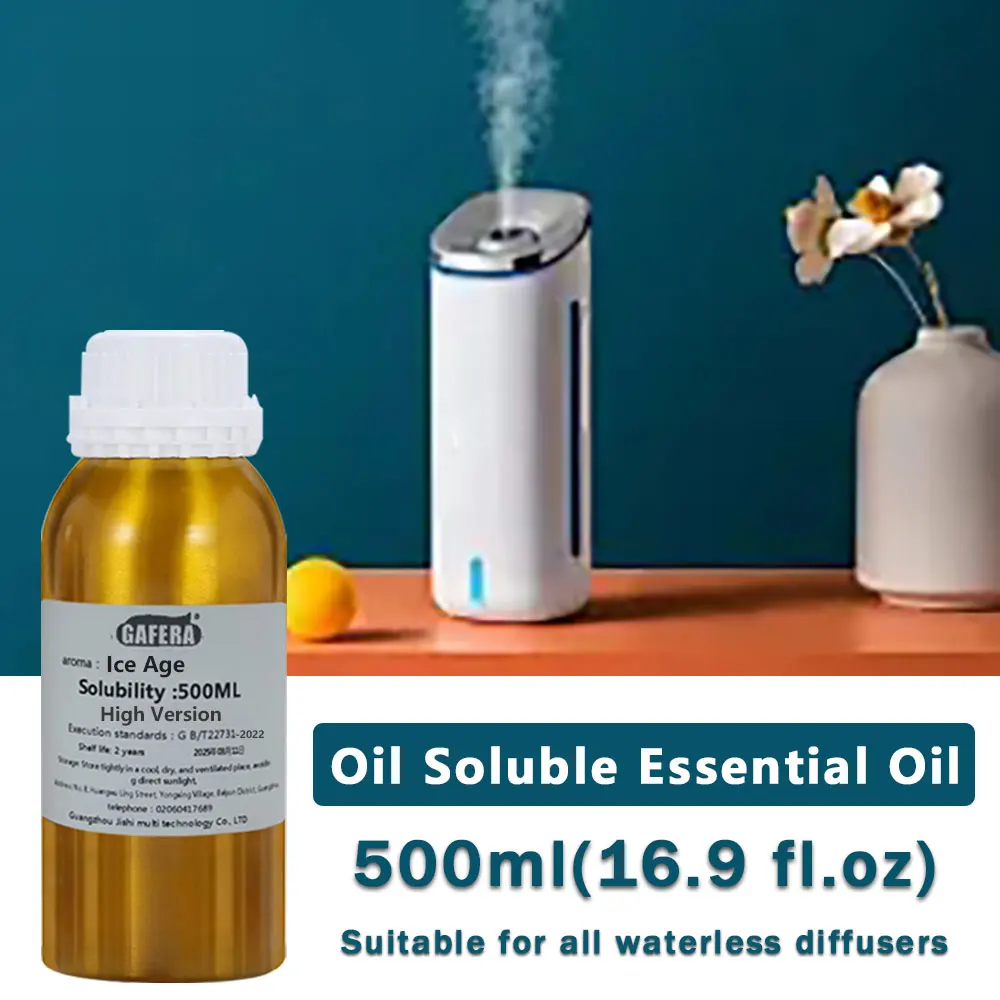 GAFERA 500 مل (16.9 أونصة سائلة) زيت عطري من الأرز/فريزيا - لجميع الناشرون بدون ماء، الخشب العطري، ناشر رائحة سائلان #1