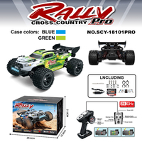 SCY 18101PRO 1/18 4WD Big Foot Bike 50km/H High Speed RC Climbing Big Foot Model Car Toy Adult/Kids Birthday, Christmas Gift