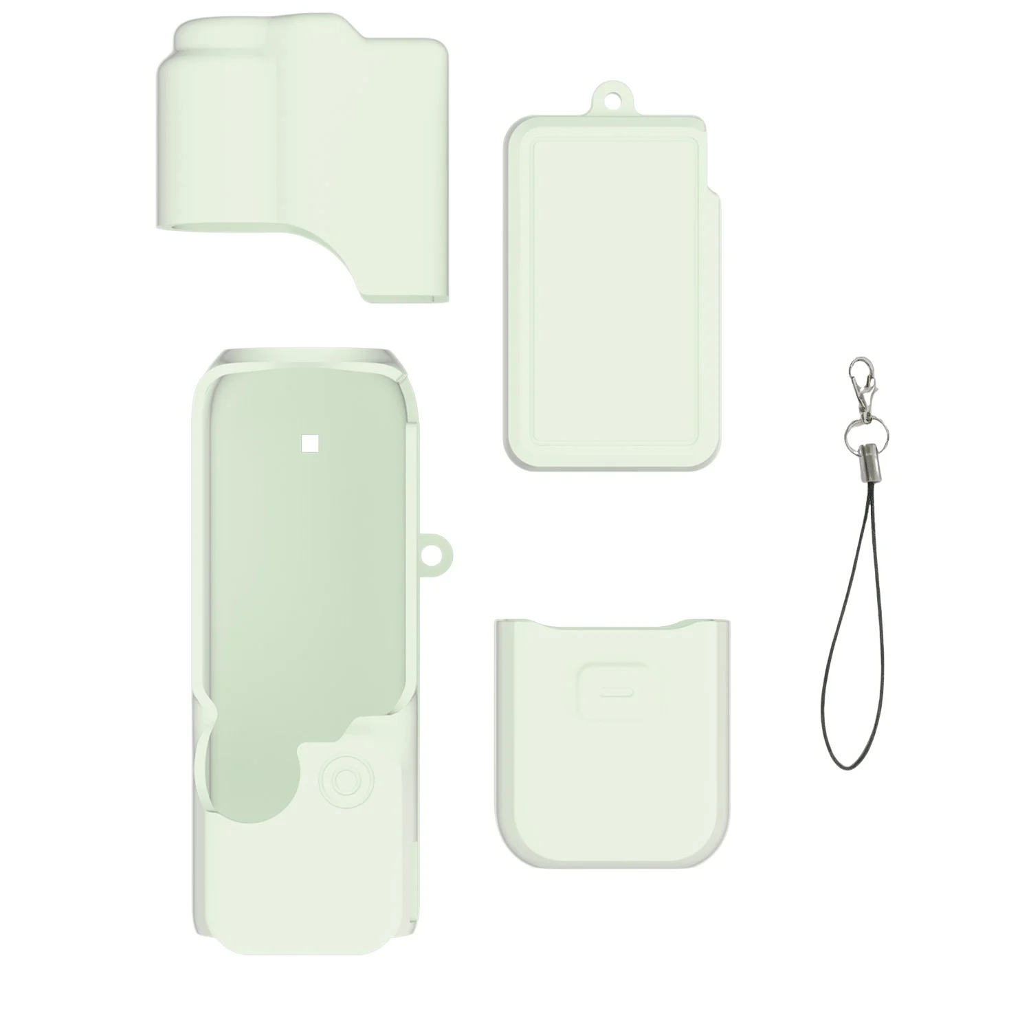 

Silicone Case for DJI OSMO Pocket 4 Anti-Scratch Protective Cover Screen Lens Cap Protector for Pocket4 Protective Accessories
