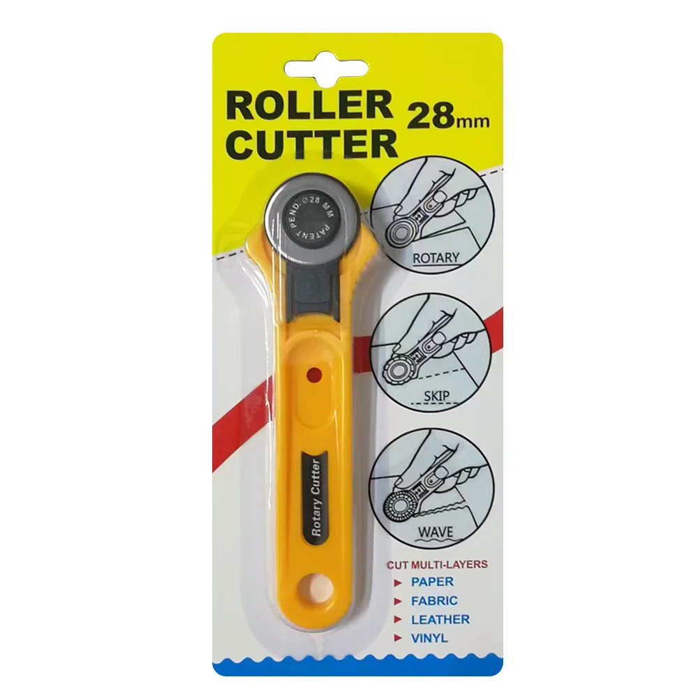 28mm Rotary Fabric Cutter Leather Craft Cutting Tool For DIY Fabric Patchworking Sewing Quilting Crafting Tools