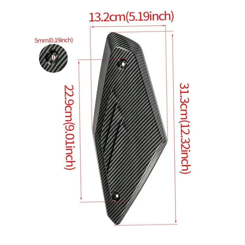 Motorcycle Front Body Frame Side Panel Guard Cover Shell Protector For Honda CB650R 2019 - 2021