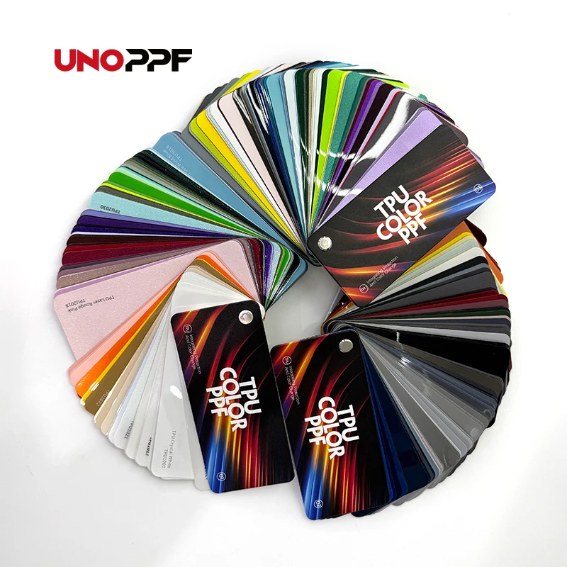 Premium Automotive Color Change Film Self-Healing TPU with Hydrophobic Coating for Paint Protection Colors TPU Color PPF