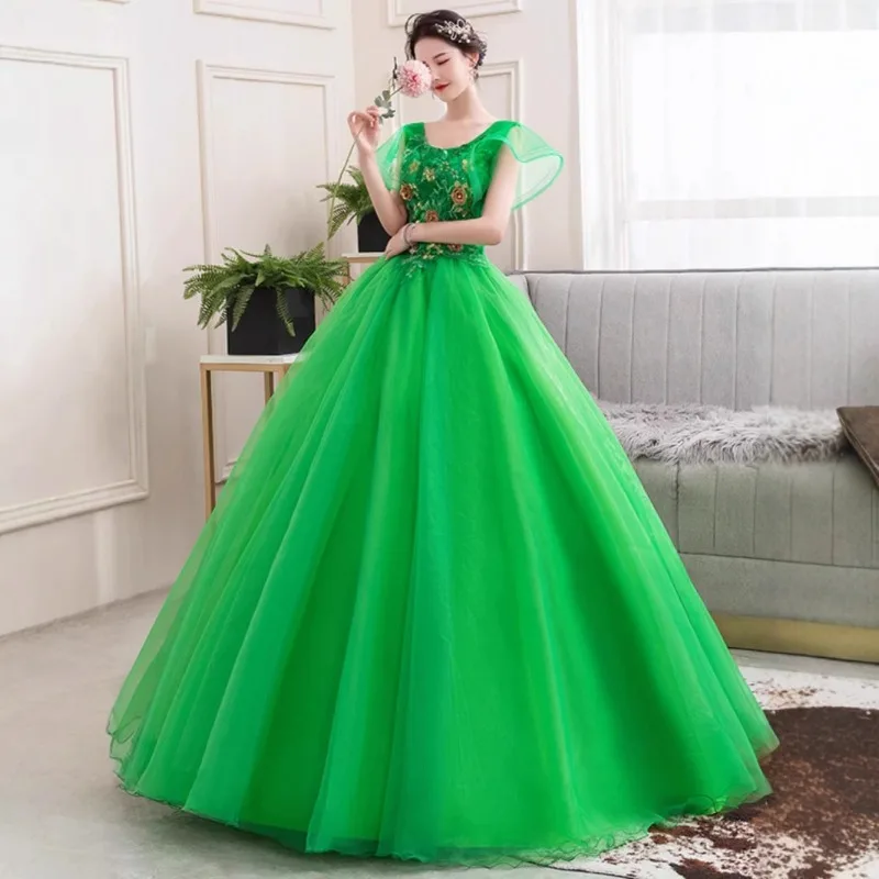 

Evening Dress 2026 New Summer Banquet Art Exam Performance Stage Solo Performance Dress Cantata Performance Dress Children