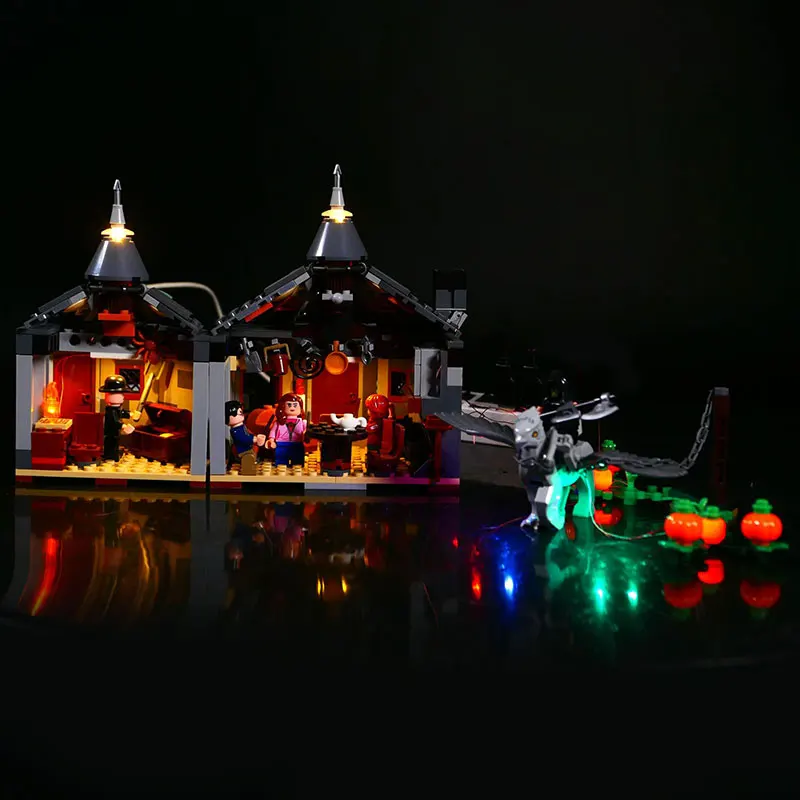 مجموعة إضاءة LED لأفكار الإنقاذ LEGO 75947 Hagrid Hut Buckbeak هدية يمكنك صنعها بنفسك (لا تشمل مجموعات الطوب لبنات البناء)