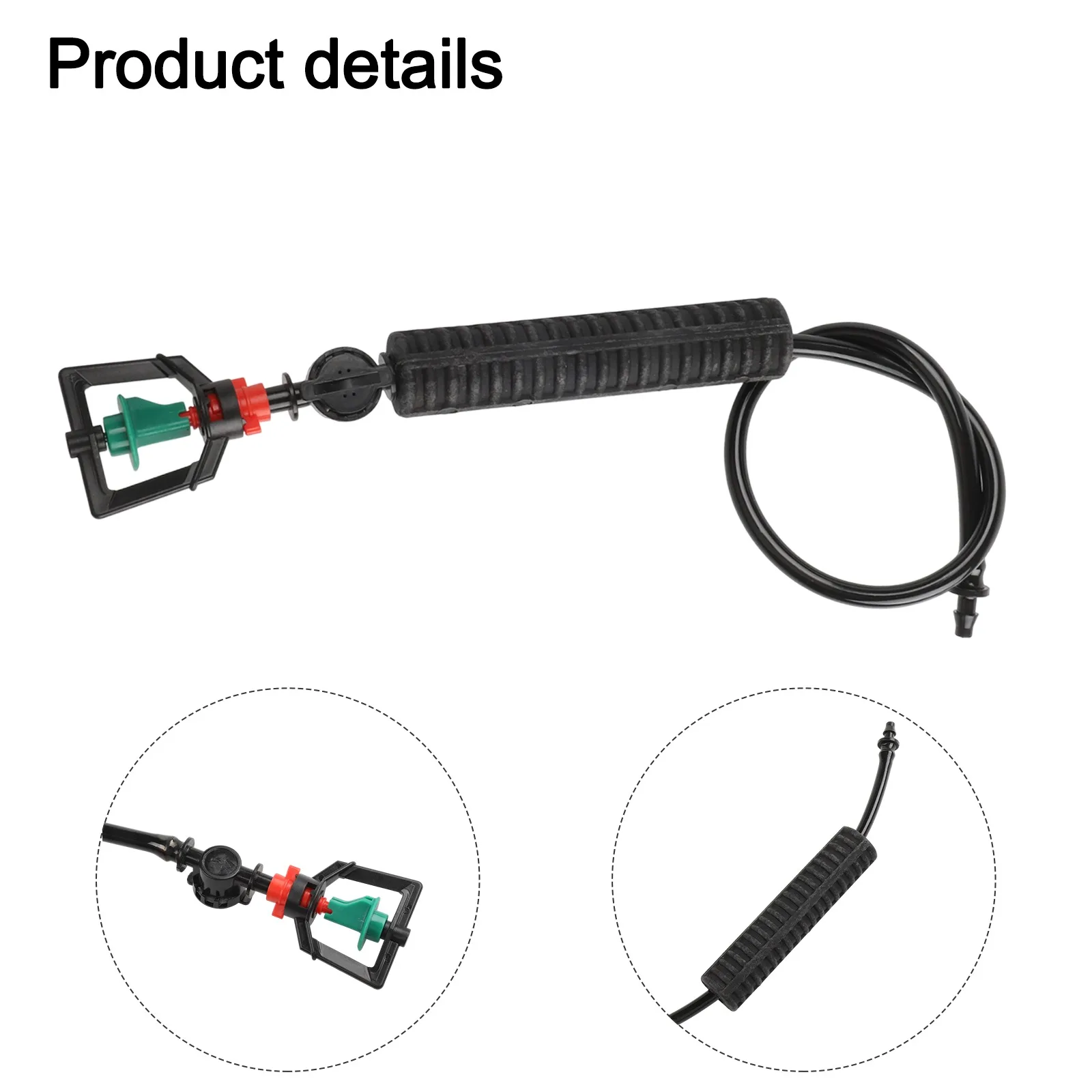 Drip Irrigation System Adjustable Connector For Efficient Watering Anti-drip Design Pressure Compatibility 1.5-3kg