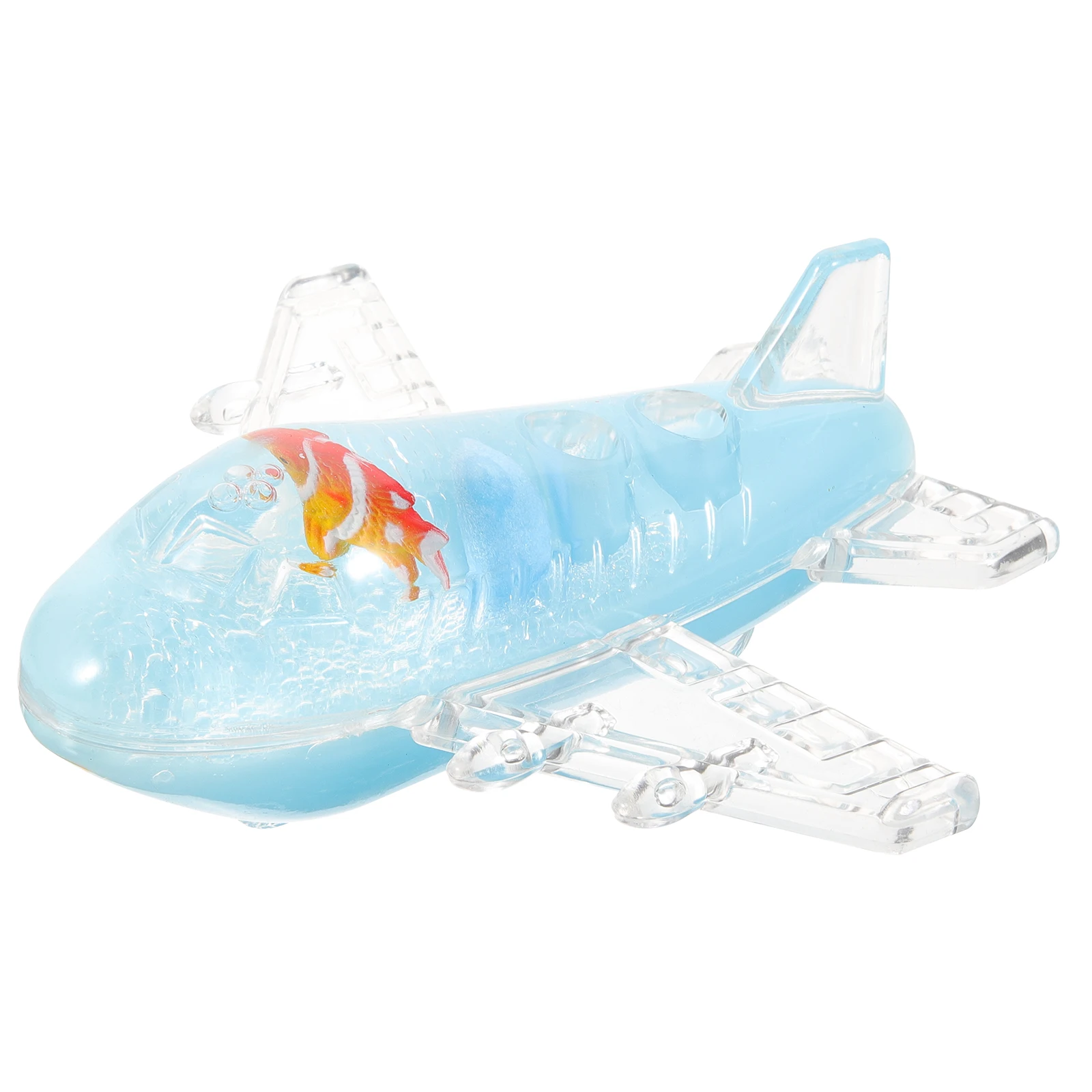 

Cute Acrylic Airplane Pen Holder 3D Decorative Sturdy Wear-Resistant Compact Pencil Storage For Students Teens Daily Use Desktop