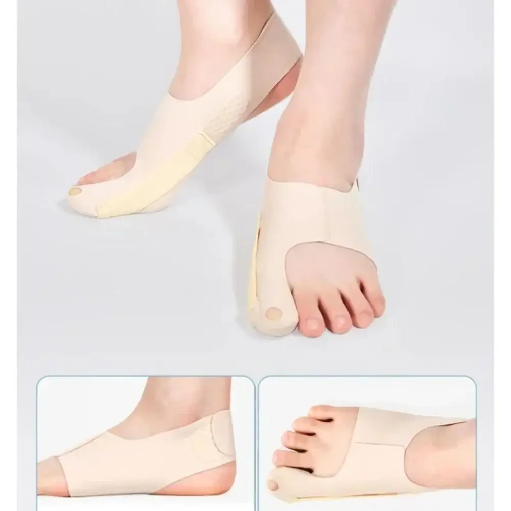 Adjustable Valgus Correction Elastic Pedicure Sock Bunion Corrector SEBS Breathable Hammer Toe Straightener Men