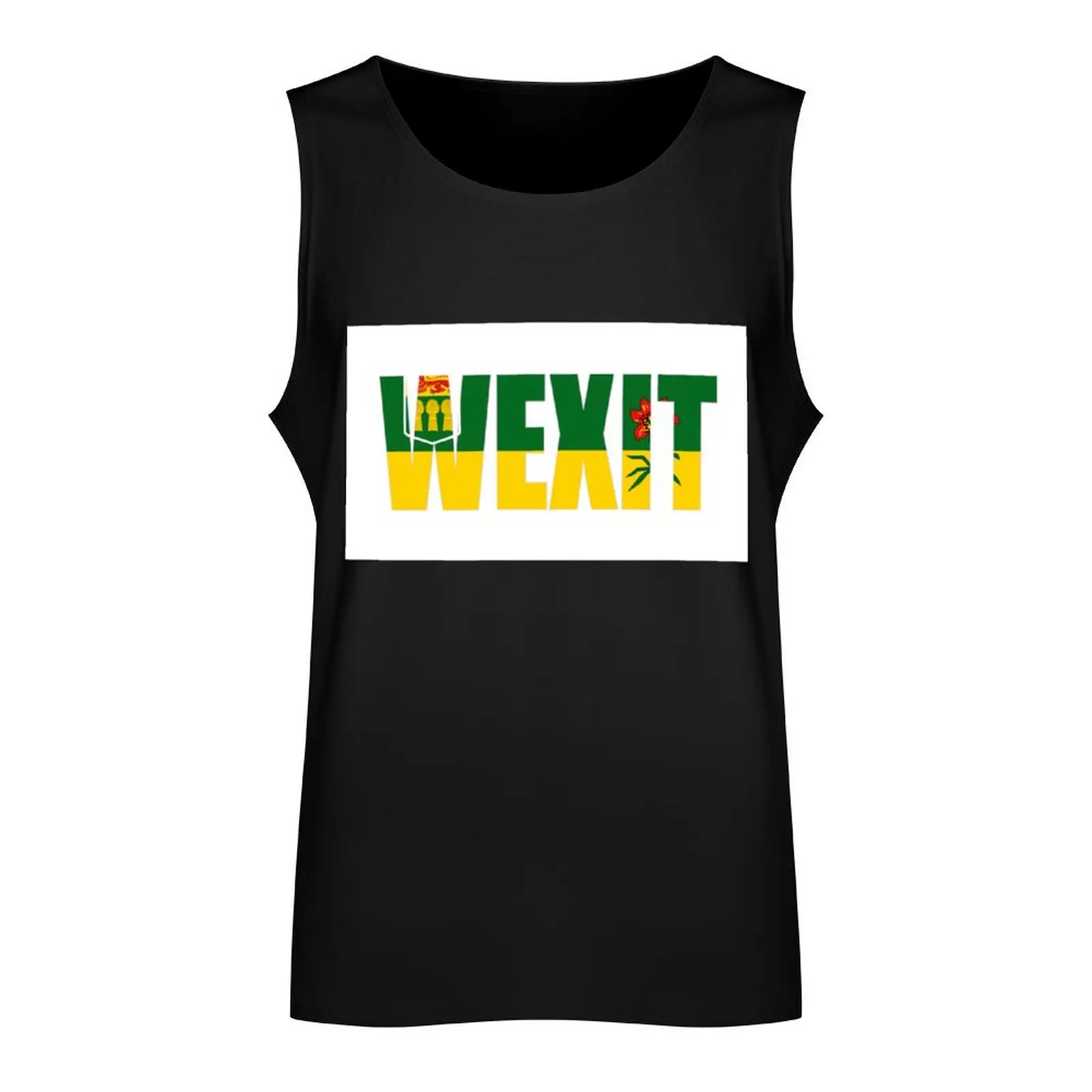 WEXIT Saskatchewan Tank Top sports clothes for men Working vest Man gym clothes Men's gym clothing