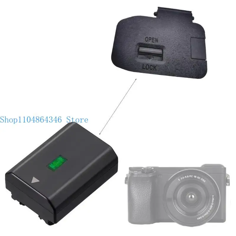 

652F Reliable Battery Cover Lid Door Repair Part for Alpha III ILCE-7M3Camera