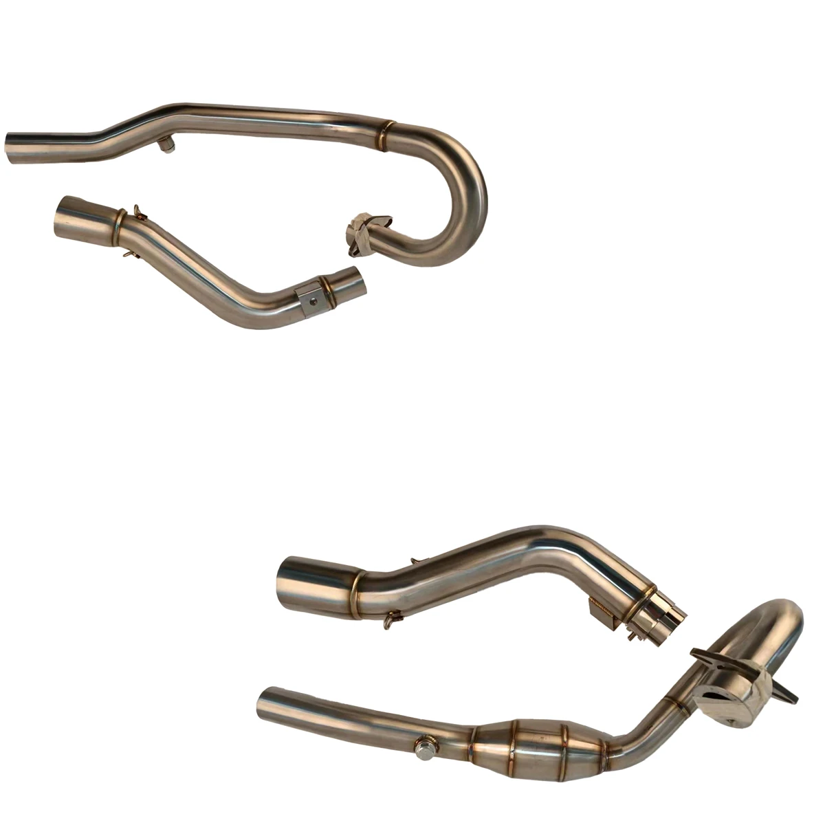 1 piece exhaust pipe stainless steel front section suitable for motorcycle suitable for Honda CRF250L exhaust modification 12-21